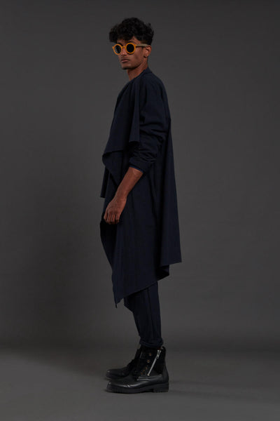 Raasta 3 way Navy Blue Jacket & Set of 3