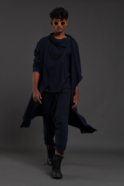 Raasta 3 way Navy Blue Jacket & Set of 3
