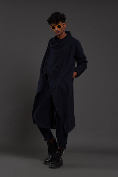 Raasta 3 way Navy Blue Jacket & Set of 3