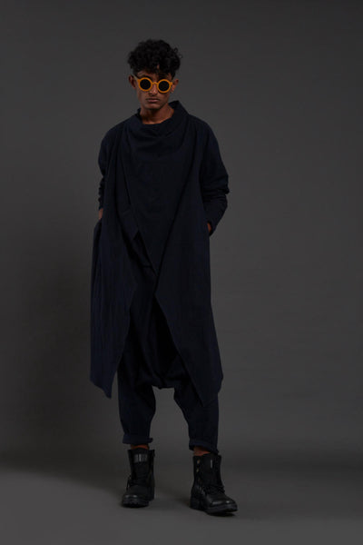 Raasta 3 way Navy Blue Jacket & Set of 3