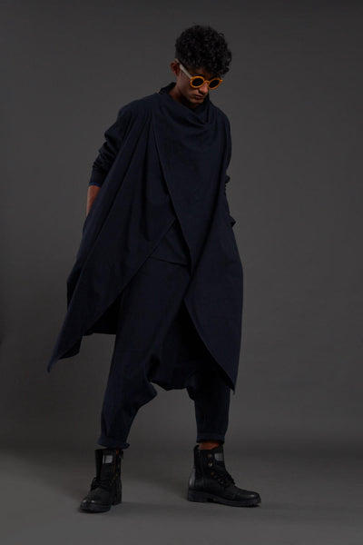 Raasta 3 way Navy Blue Jacket & Set of 3