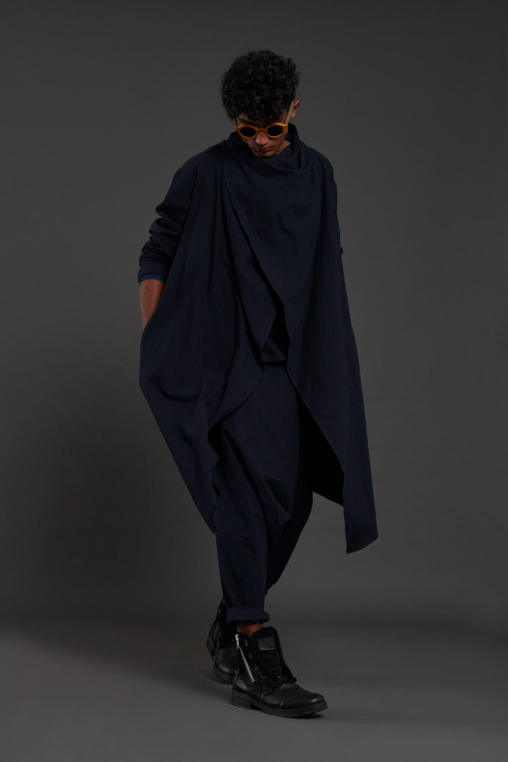 Raasta 3 way Navy Blue Jacket & Set of 3