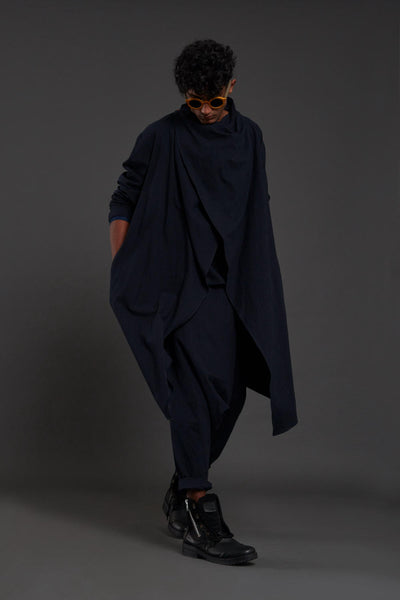 Raasta 3 way Navy Blue Jacket & Set of 3