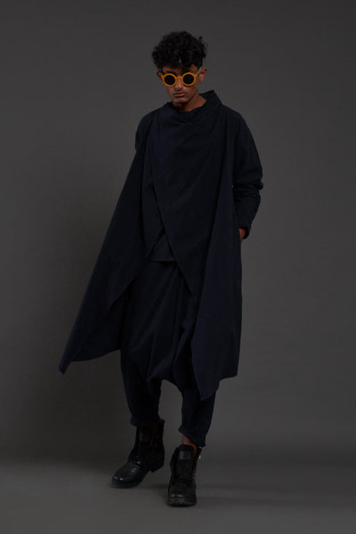 Raasta 3 way Navy Blue Jacket & Set of 3