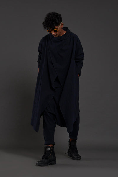 Raasta 3 way Navy Blue Jacket & Set of 3