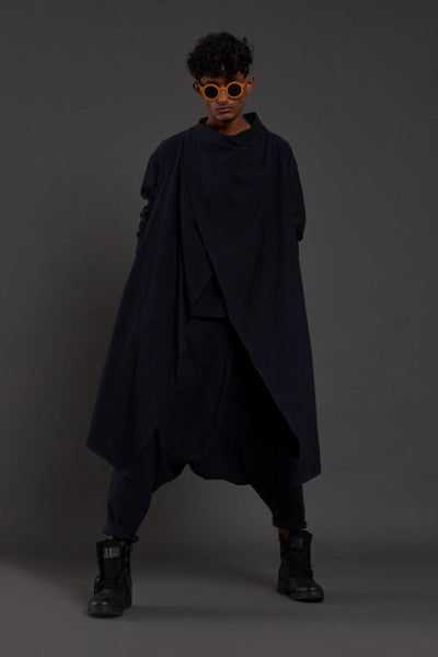 Raasta 3 way Navy Blue Jacket & Set of 3