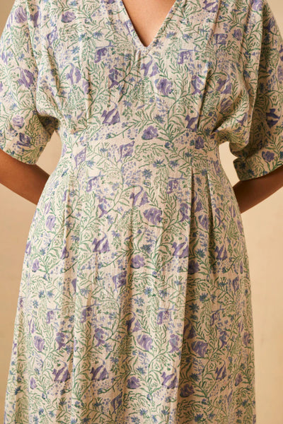 Reef Bloom kala cotton maxi dress
