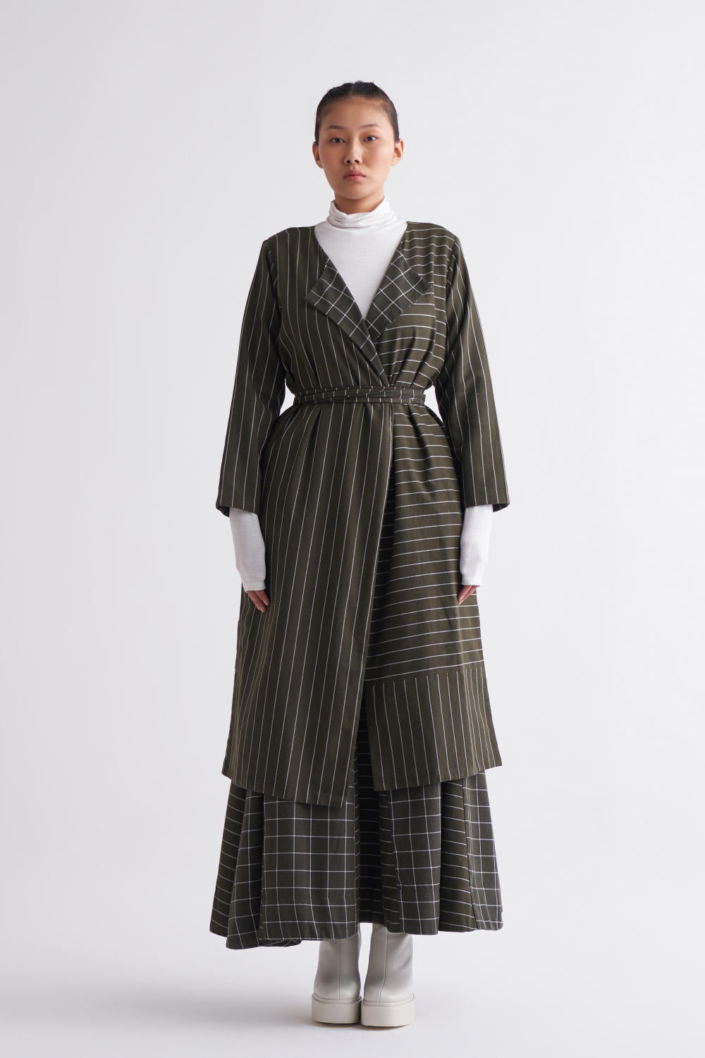 Reversible Jacket Co-ord - Olive