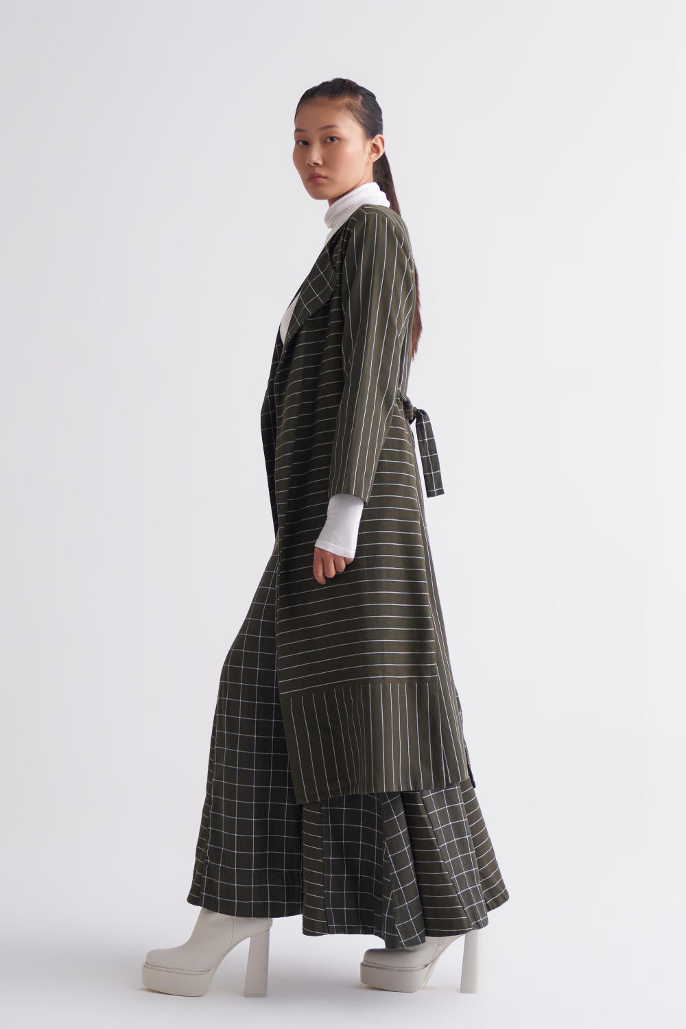 Reversible Jacket Co-ord - Olive