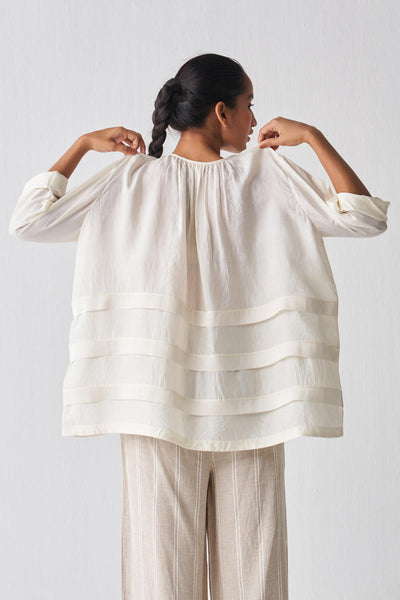 MULTI-PLEAT TOP CO-ORD