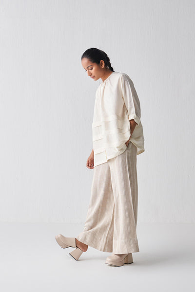 MULTI-PLEAT TOP CO-ORD