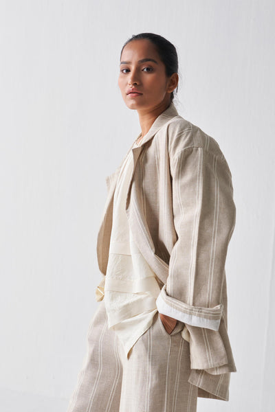 WIDE SLEEVE JACKET CO-ORD
