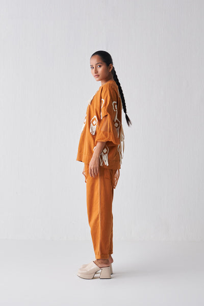 FRINGE LAYERED TOP CO-ORD