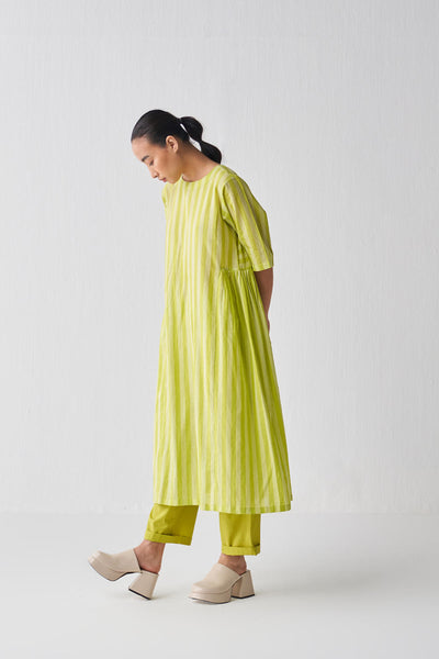 SIDE GATHER DRESS