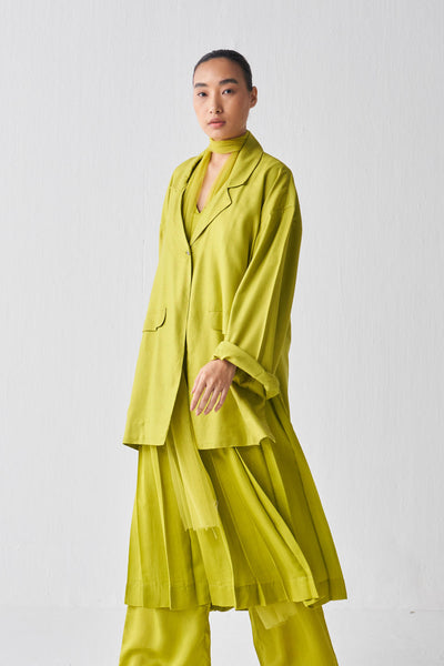 WIDE SLEEVE JACKET CO-ORD (SET OF 3)