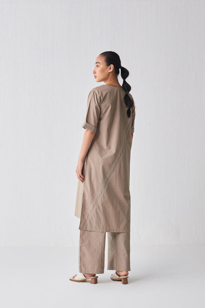 FLAP POCKET TUNIC CO-ORD