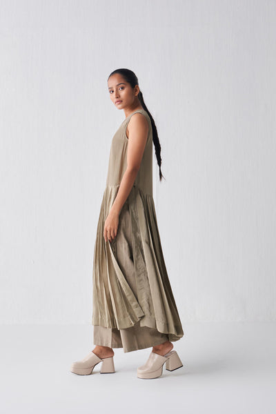 WAIST PLEAT TUNIC CO-ORD