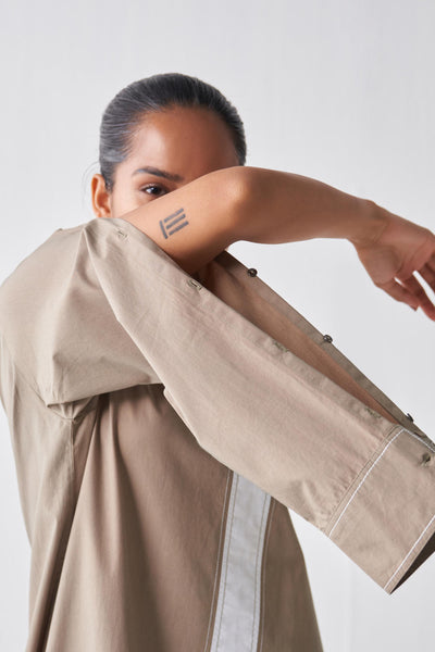 EXTENDED PLACKET TUNIC CO-ORD (SET OF 3)