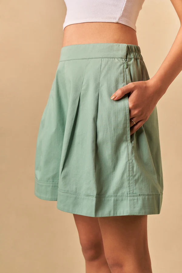 The Ocean Tide organic cotton shorts