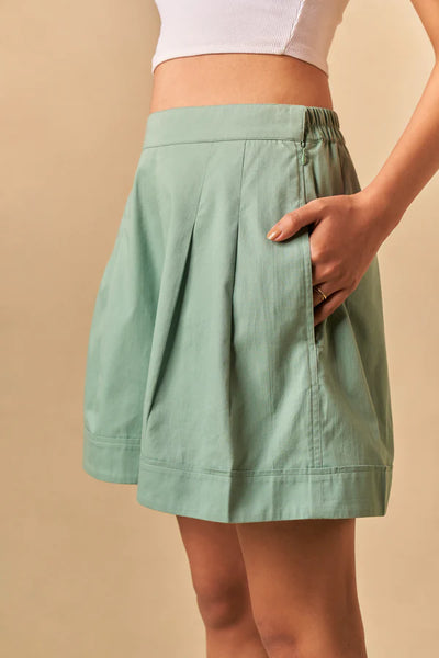 The Ocean Tide organic cotton shorts
