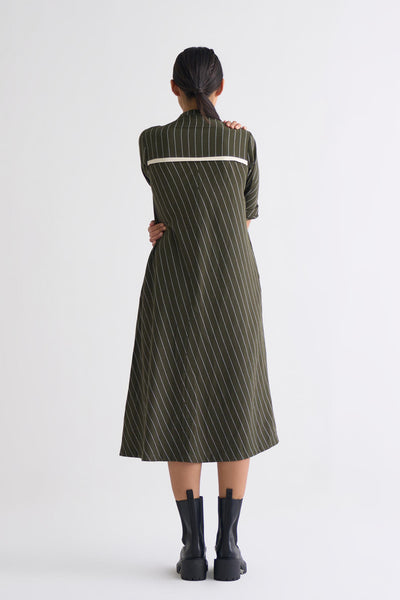 Trench Jacket Co-ord - Olive