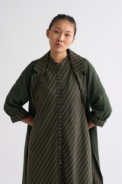 Trench Jacket Co-ord - Olive
