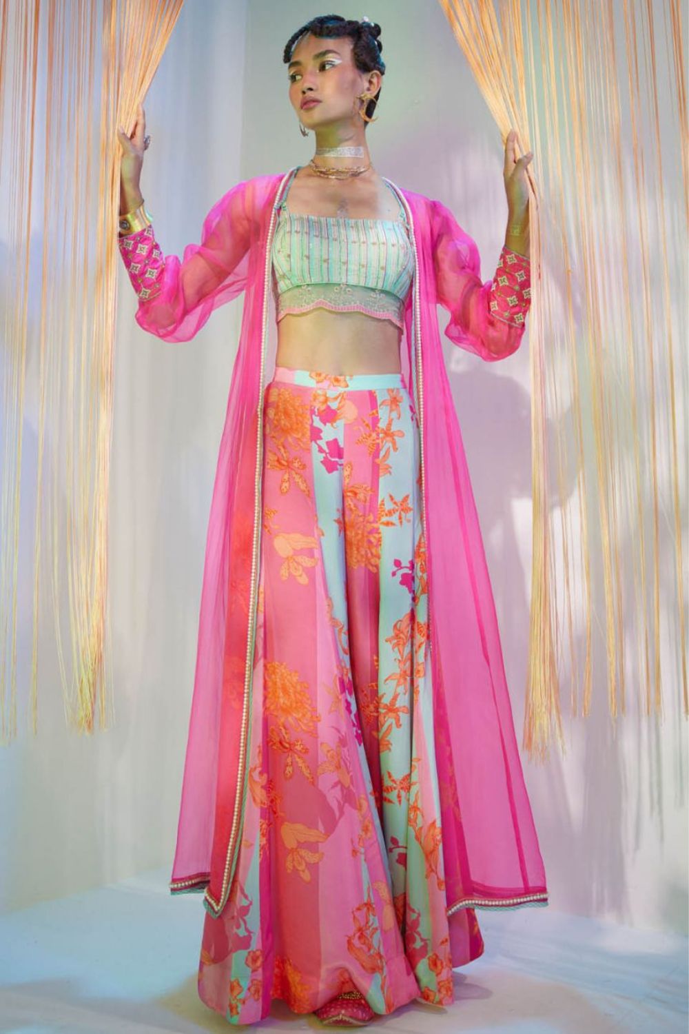 HOT PINK ORCHID JACKET SET