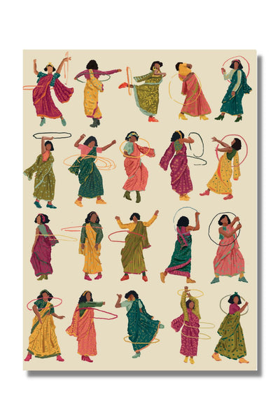 Hula in a Sari