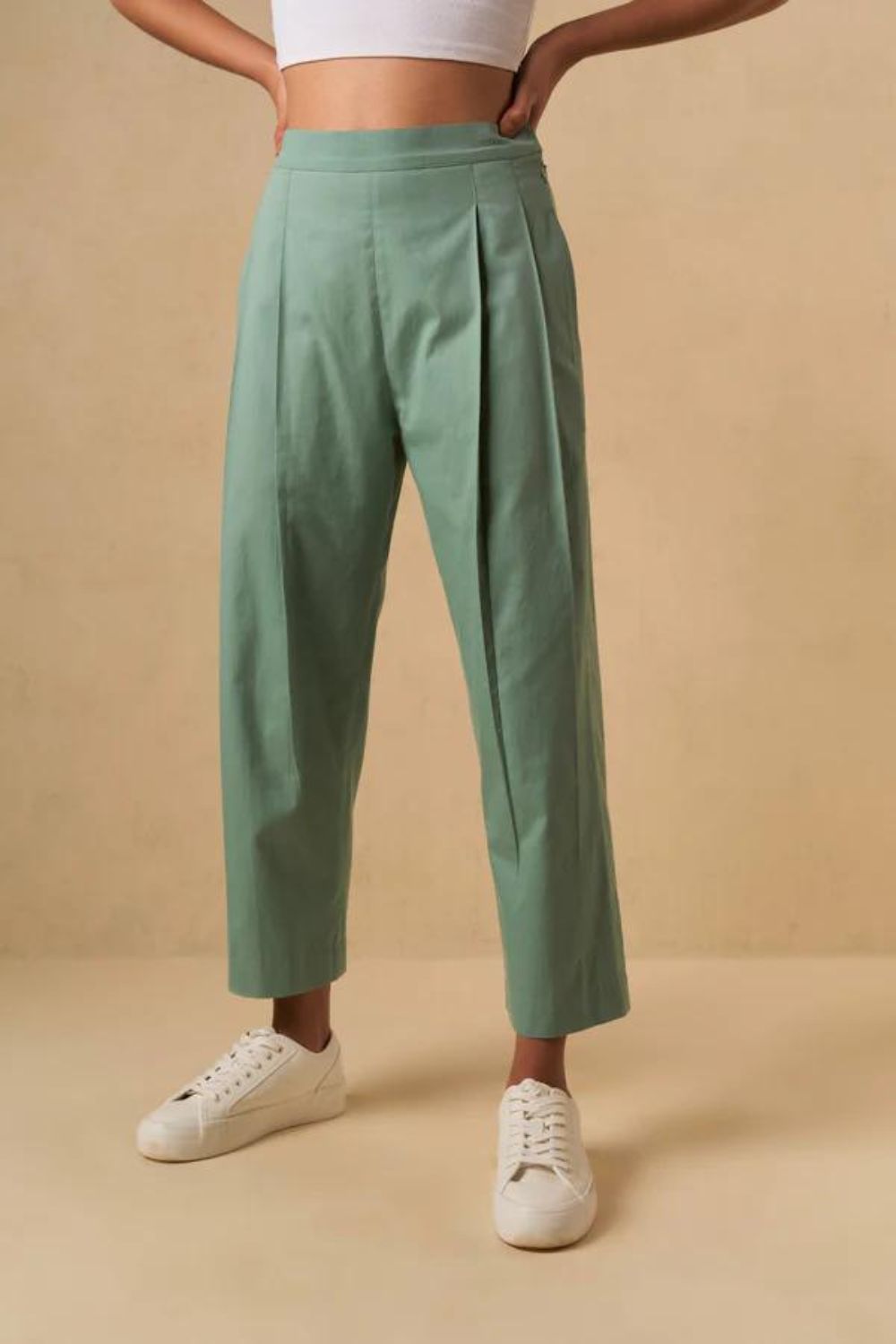 The Ocean Tide organic cotton trousers
