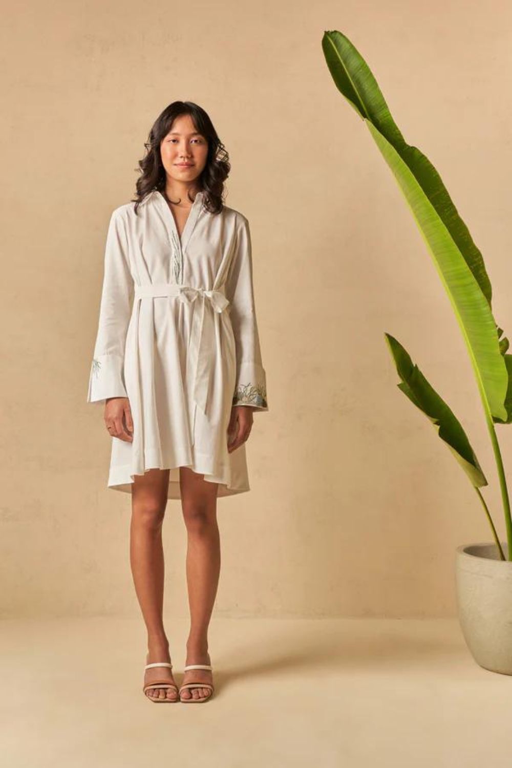 Easy Breezy Ocean organic cotton dress