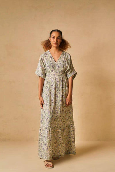 Reef Bloom kala cotton maxi dress