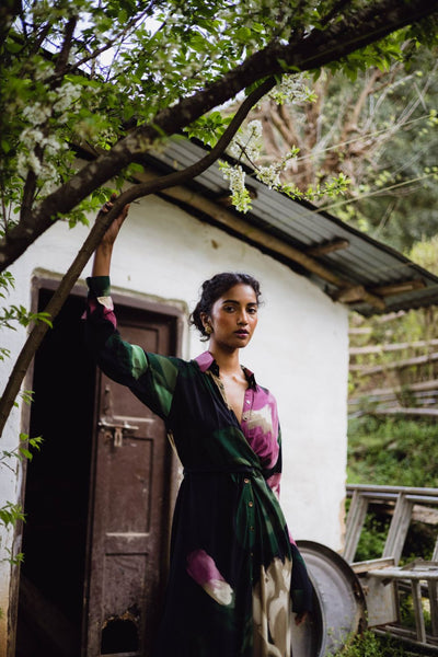 SARA WRAP KURTA SET
