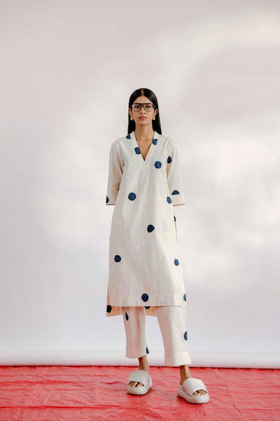 Dot 2 Dot Set (Kurta + Straight Fit Pants)