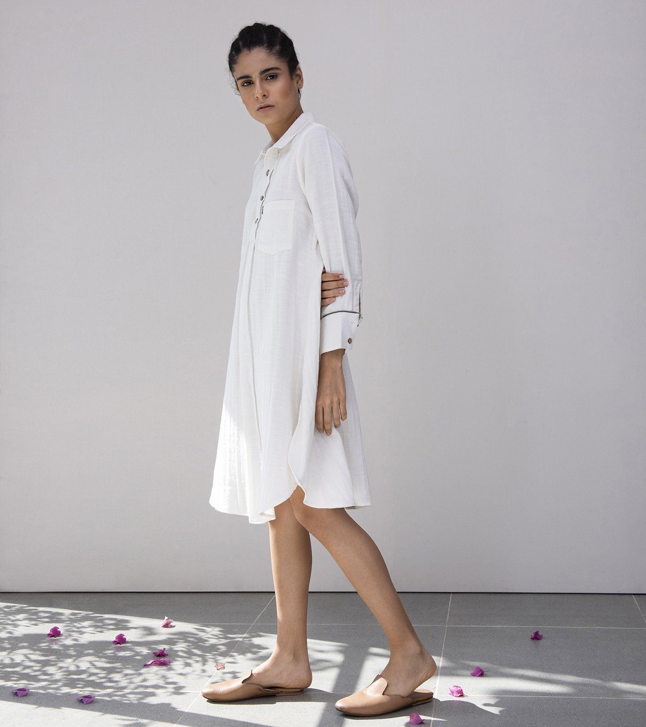A-Line of the Lily Dress Fashion Khara Kapas