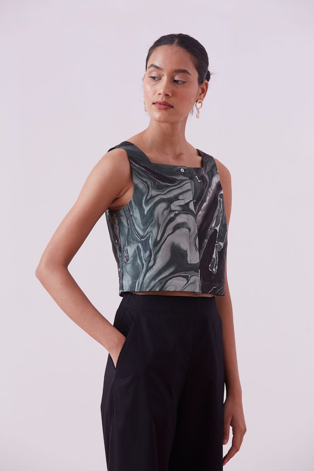 Adelaide Top - Marbled Fashion The Summer House