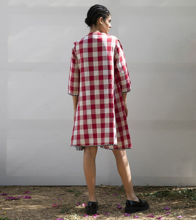 Amaryliss Trapeze Dress Fashion Khara Kapas