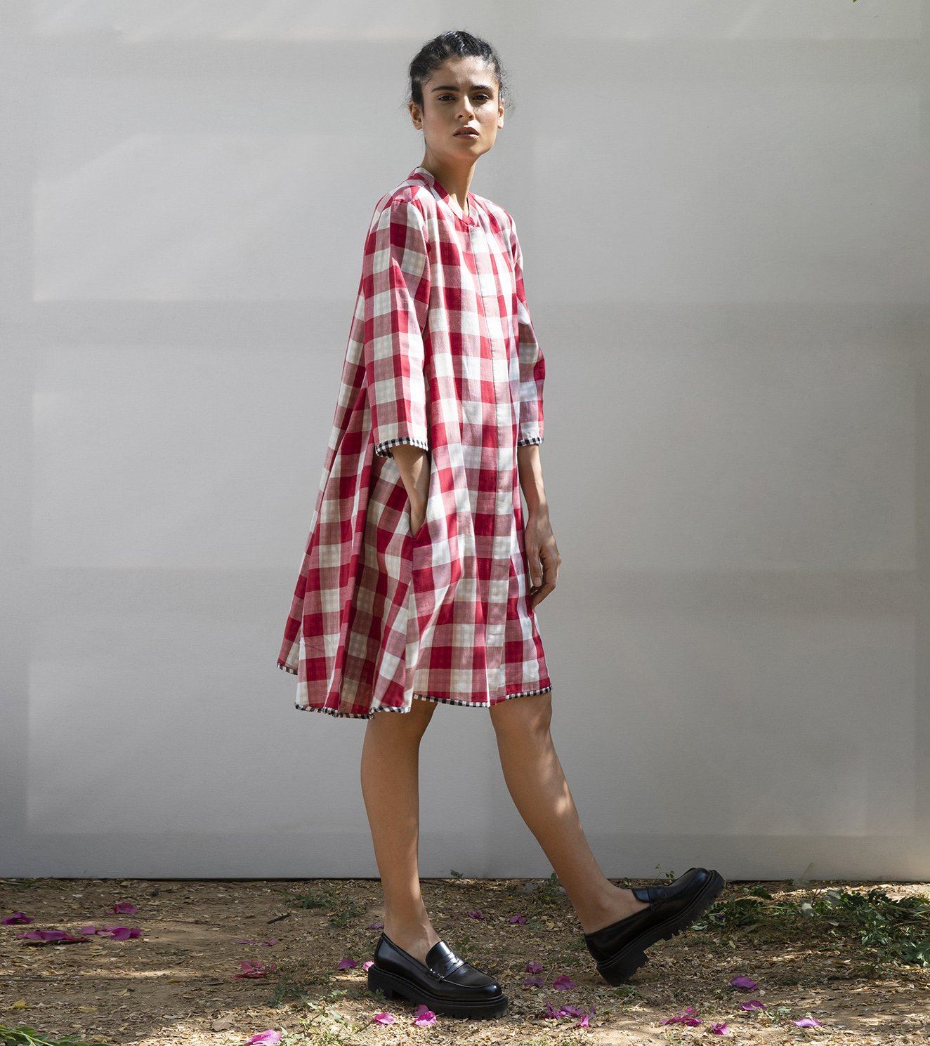 Amaryliss Trapeze Dress Fashion Khara Kapas