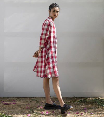 Amaryliss Trapeze Dress Fashion Khara Kapas