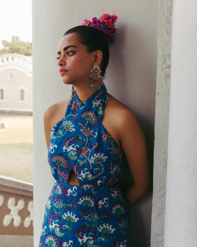 Amer Silk Dress Fashion JodiLife