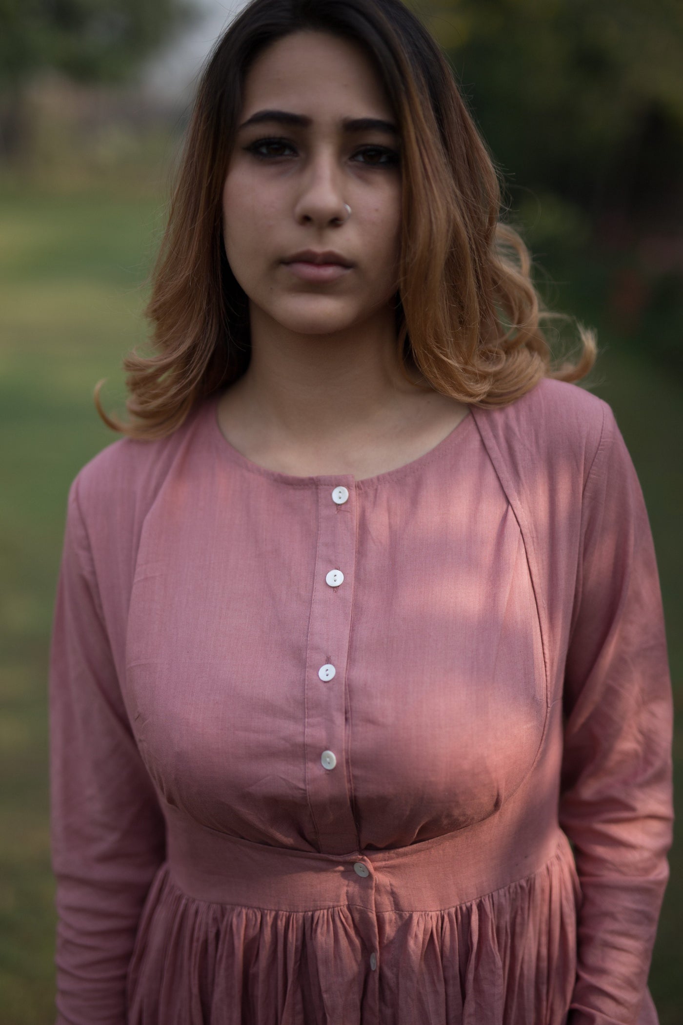 Anagrakha Jacket with Sleeveless Buttoned Inner Fashion Juanita 