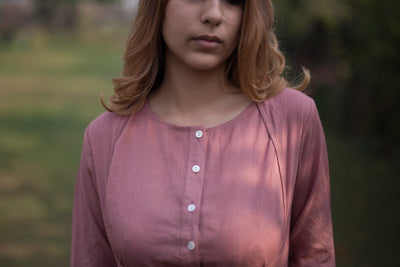 Anagrakha Jacket with Sleeveless Buttoned Inner Fashion Juanita 