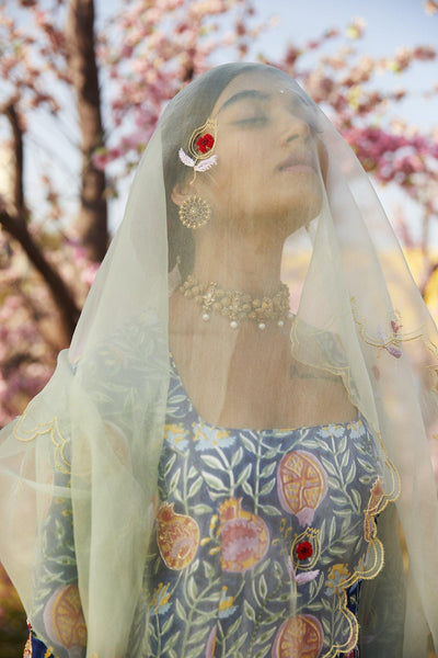 ANAR ORGANZA SILK DUPATTA Fashion JodiLife