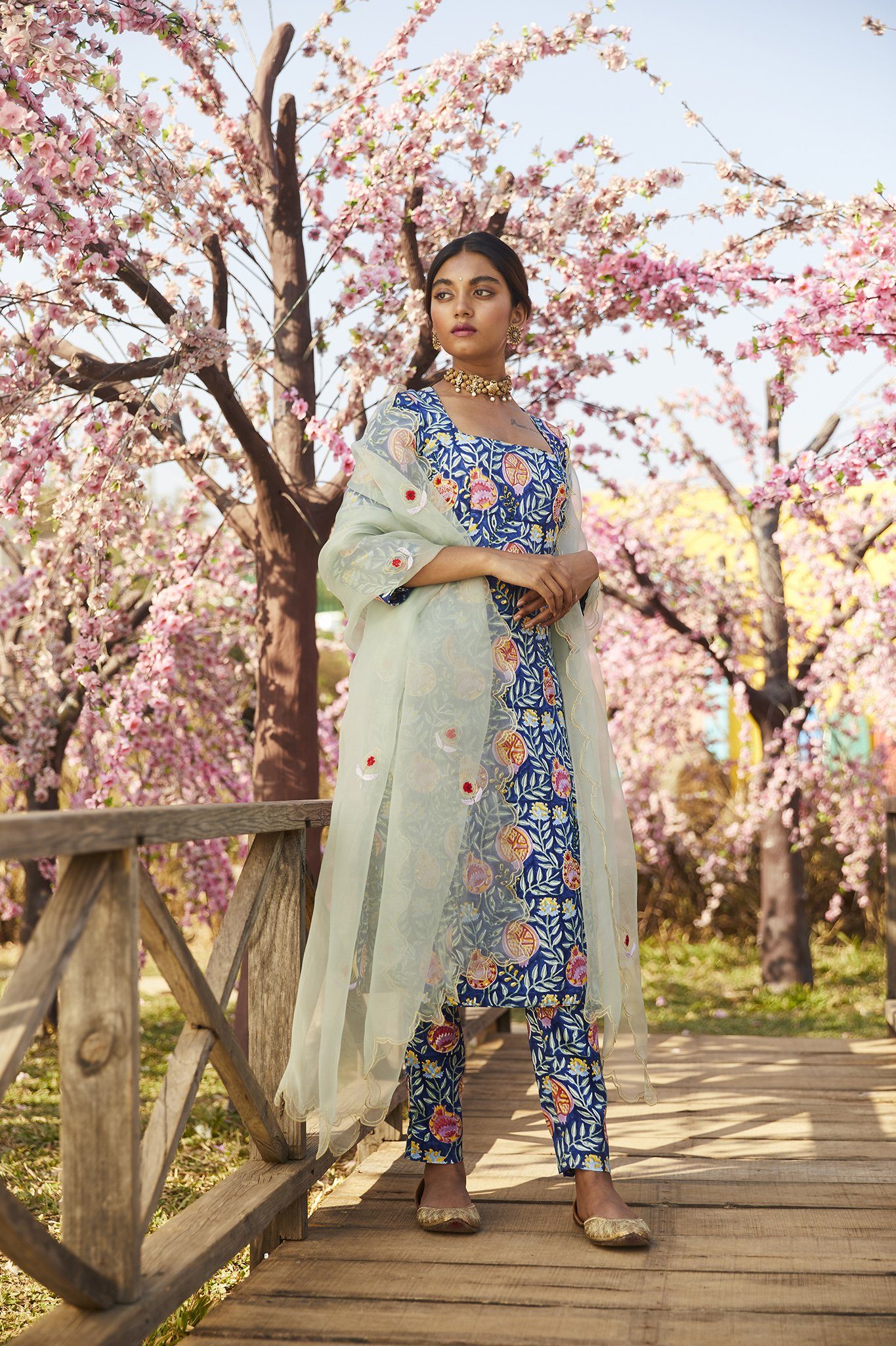 ANAR SILK KURTA SET Fashion JodiLife