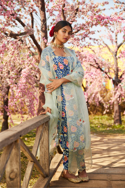 ANAR SILK KURTA SET Fashion JodiLife