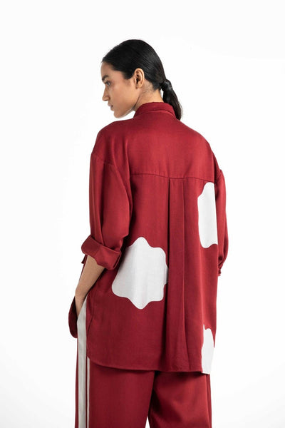 Applique Patch Pocket Shirt Co-ord Fashion THREE