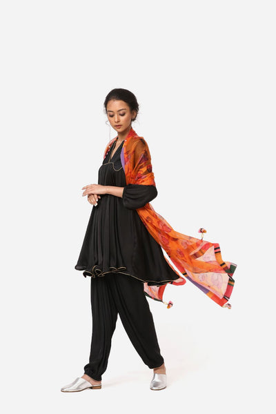 Apricot Iris Dupatta Fashion Yam