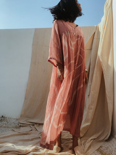 Arazi Dress Rose Pink Fashion Nirjara