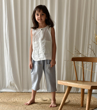 Ash Stripes pants Fashion Khara Kapas Kids