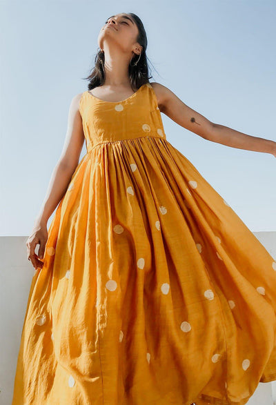Ay Dress Mustard Fashion Nirjara