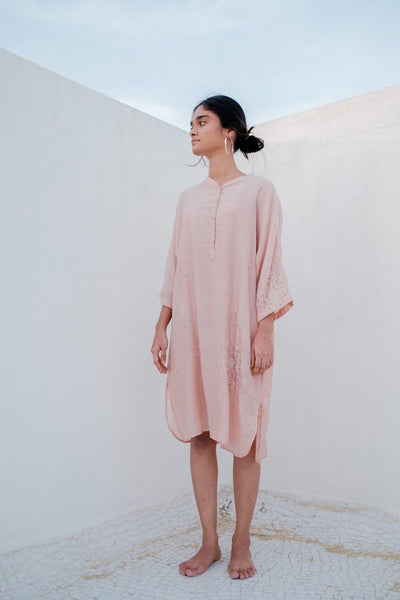 Baby Pink Hayal Dress Fashion Nirjara